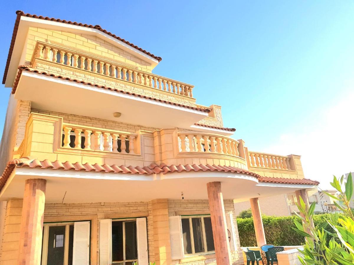 Stunning 5-Bedroom Villa With Breathtaking Sea Views & Roof Penthouse At Badr Resort North Coast El Alamein !! الساحل الشمالي Экстерьер фото